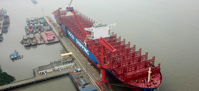 Мировой флот пополняют контейнеровозы МЕГАМАКС